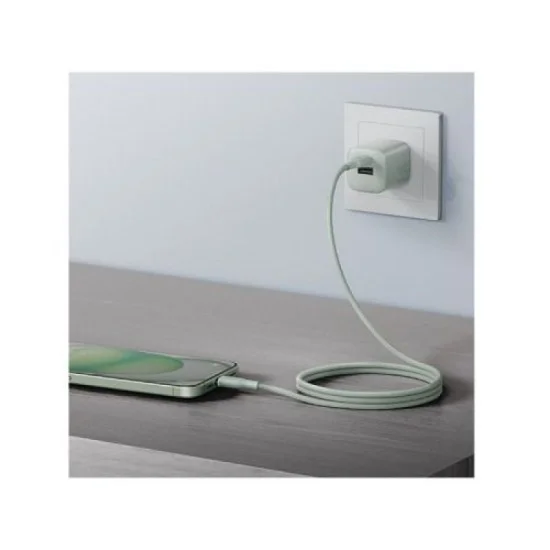 Bazic Gocharge Weave Usb-C To Usb-C 480Mbps 60W Cable 1.5M - Green